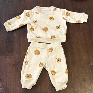 Adorable Animal Print Baby Outfit